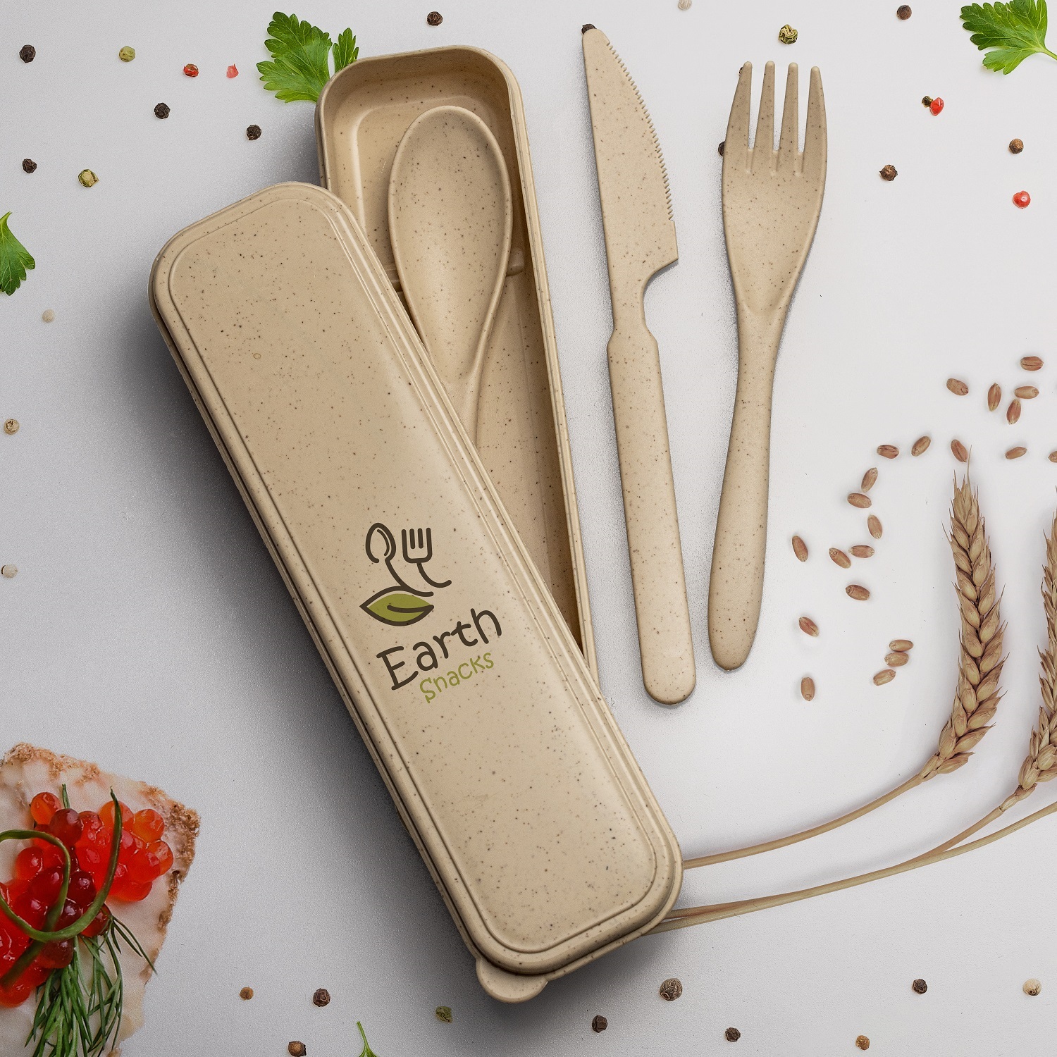 Wheat Straw Cutlery Set HPG Brands