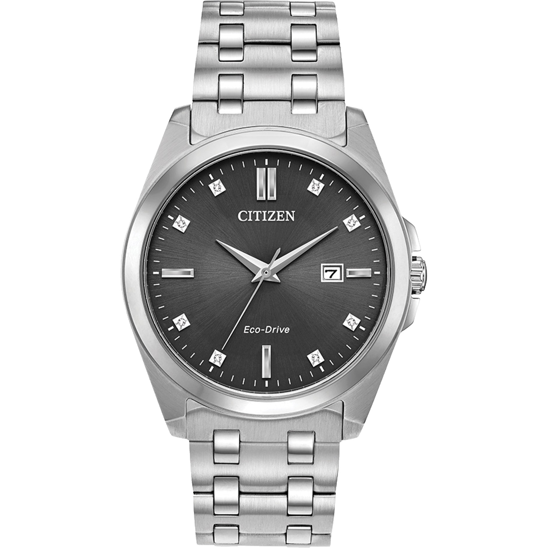 Citizen BM710059H Men's Eco-Drive Corso Watch, Stainless Steel