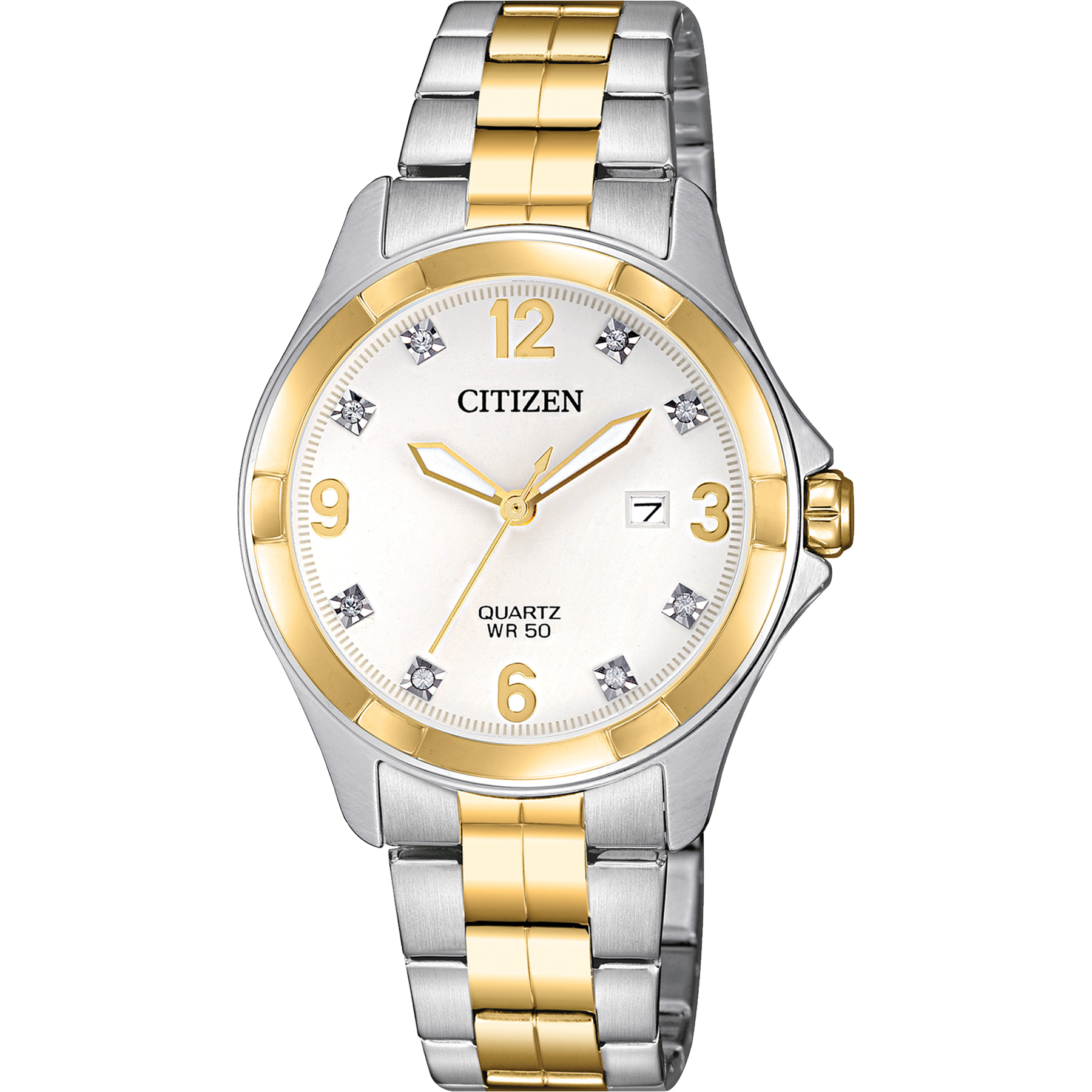Citizen EU608457A Women's Quartz Two-Tone Bracelet Watch - HPG Brands