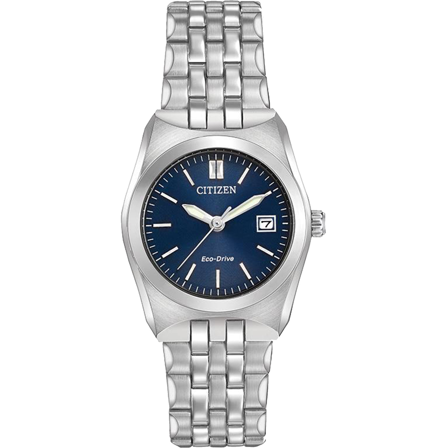 Citizen EW229054L Women's Quartz Two-Tone Blue Dial Watch - HPG Brands