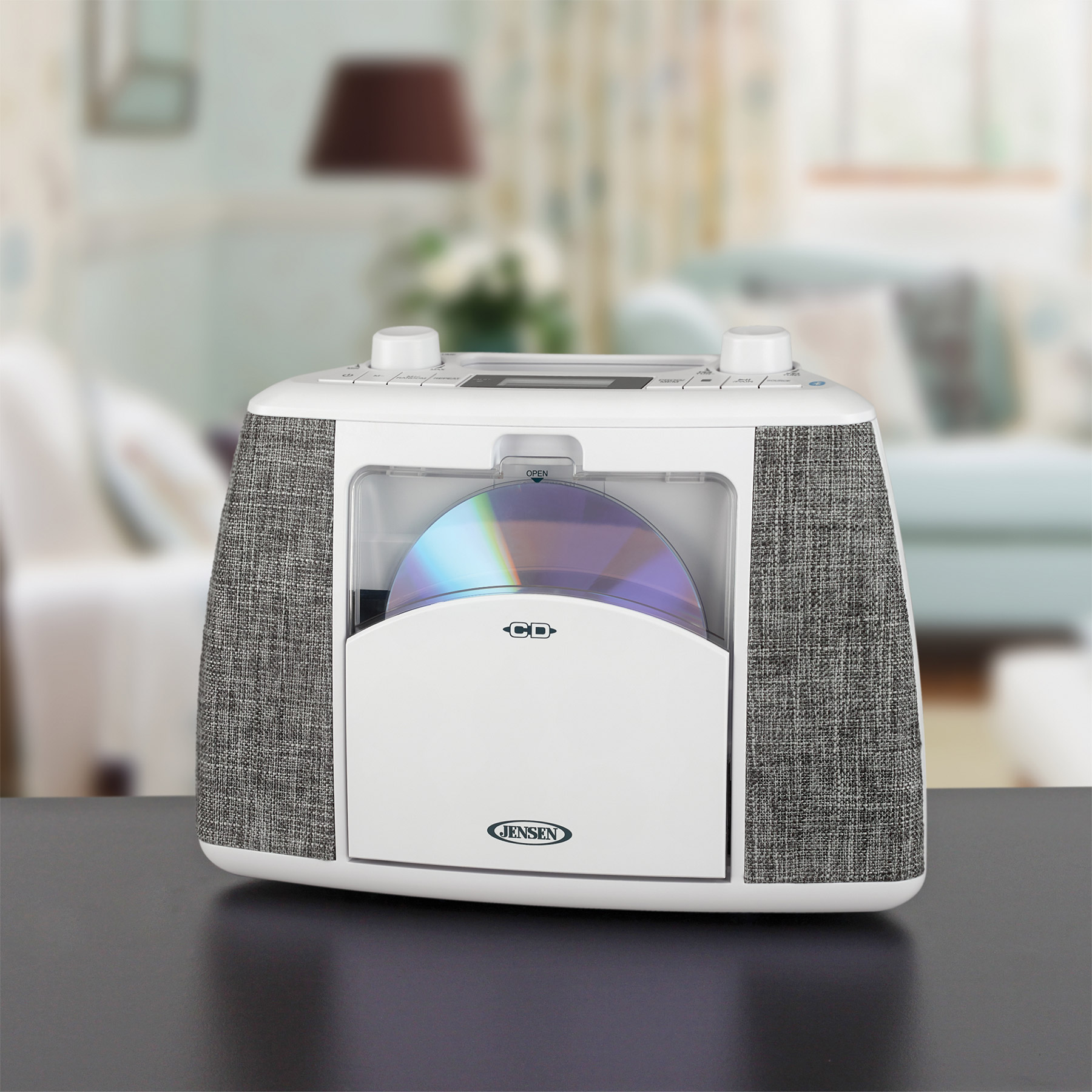 Jensen Portable Bluetooth CD Music System - HPG Brands