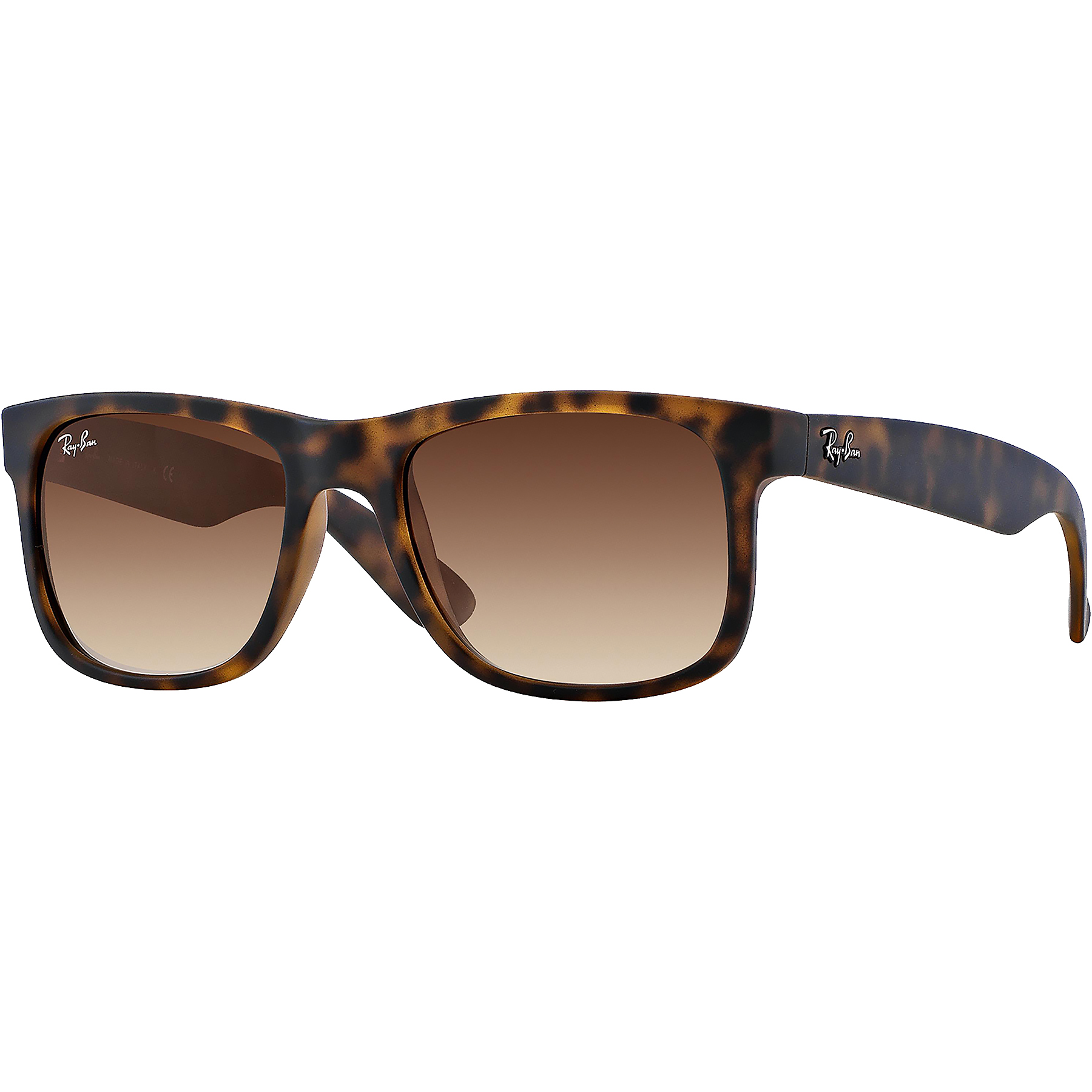 Ray-Ban 55MM SQUARE SUNGLASSES Turtledove/ Gradient Brown Amazon.com: Ray-Ban RB4147 710/51 60mm Unisex Tortoise  main image 2