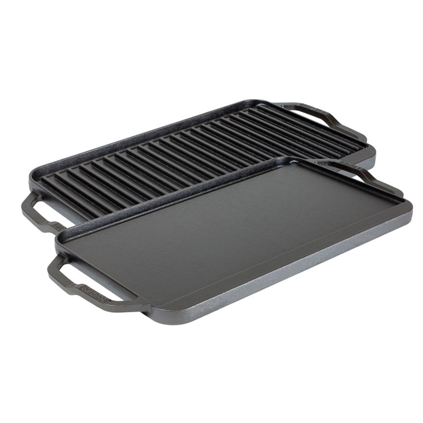 バーベキュー・調理用品 Chef's Design Giant Reversible Griddle Lodge Chef Collection™ Reversible Grill/Griddle - HPG Brands