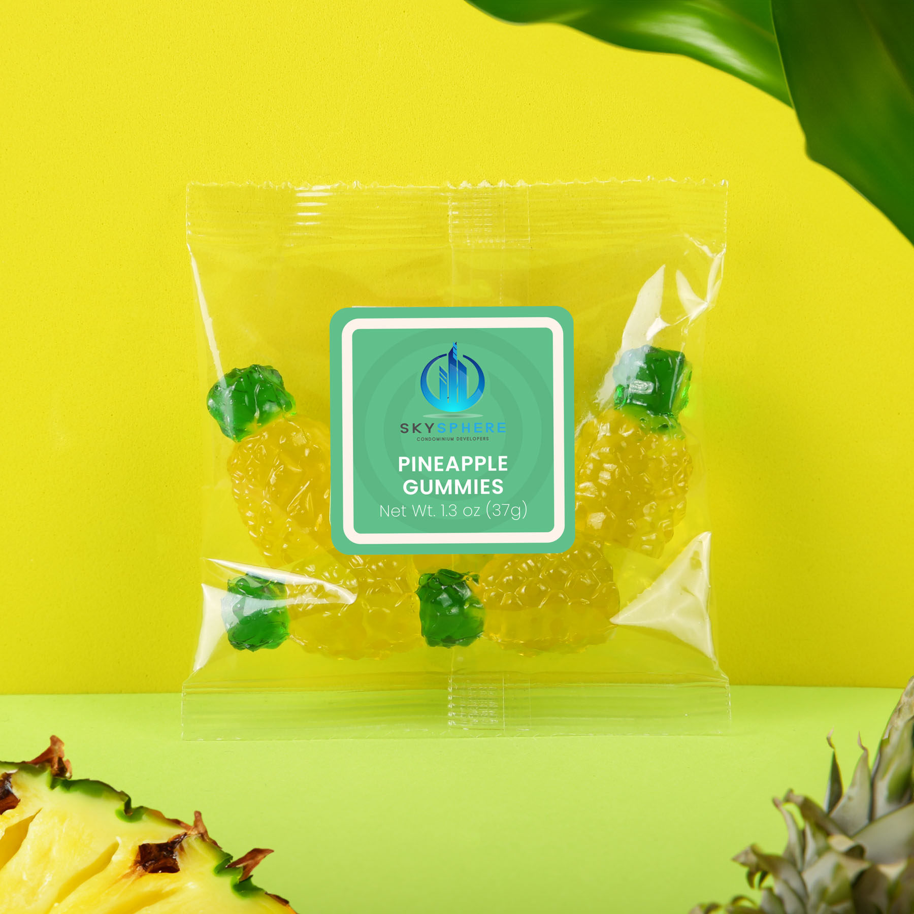 Pineapple Gummies: Taster Packet - HPG Brands