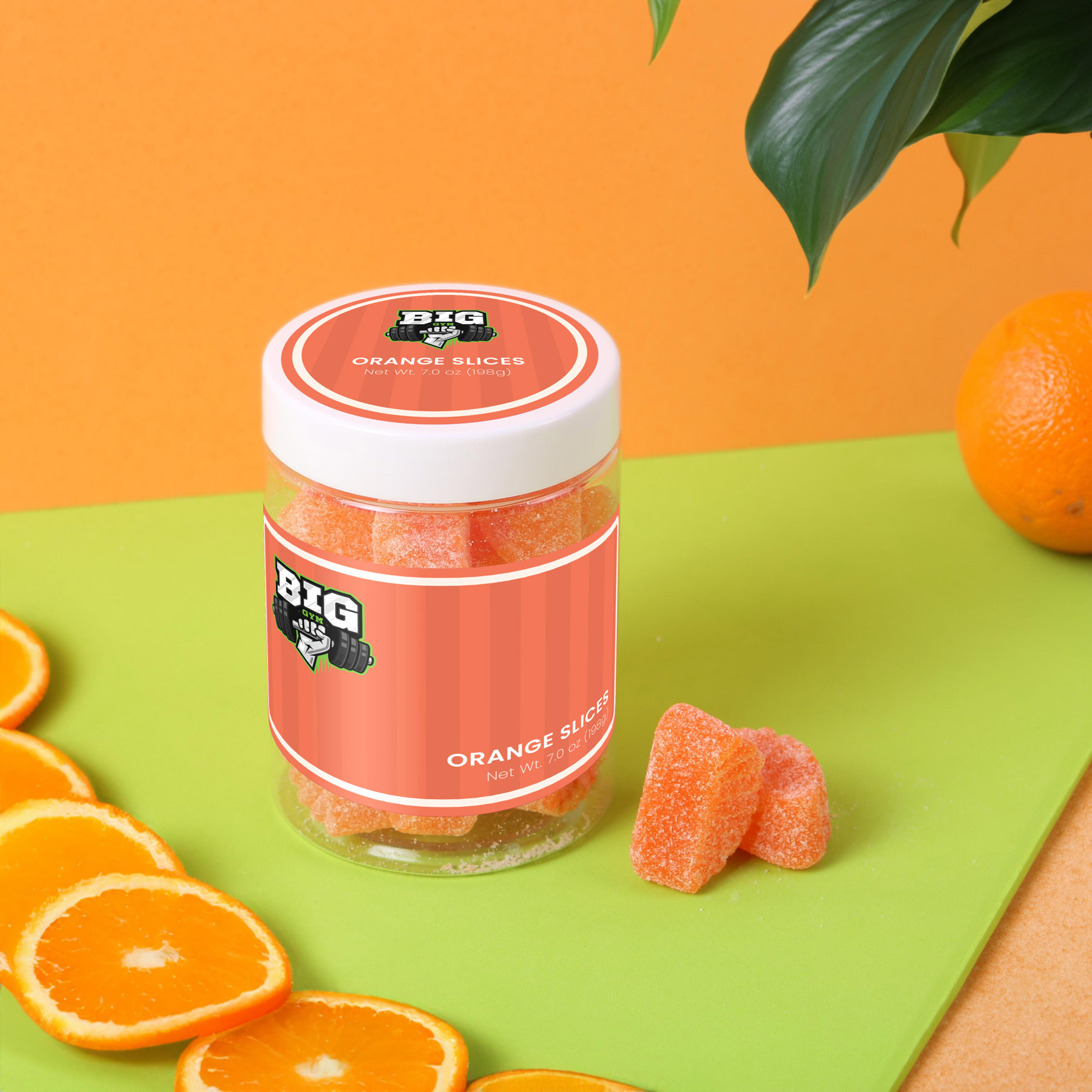 Orange Slices: Large Jar - HPG Brands