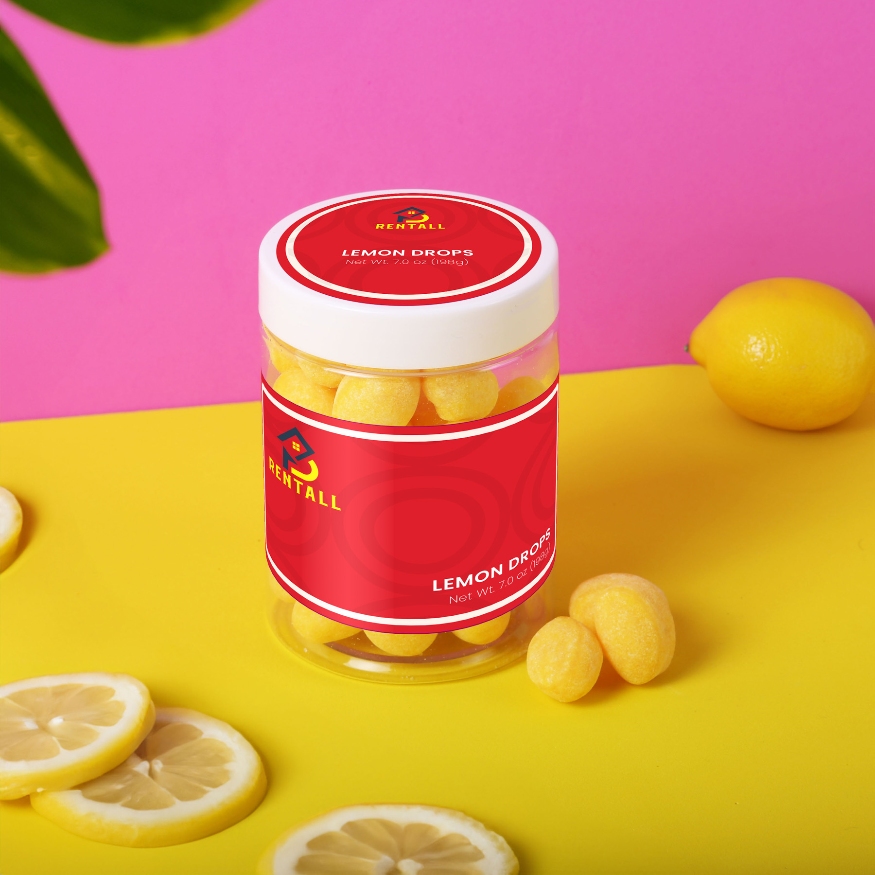 Lemon Drops: Large Jar - HPG Brands
