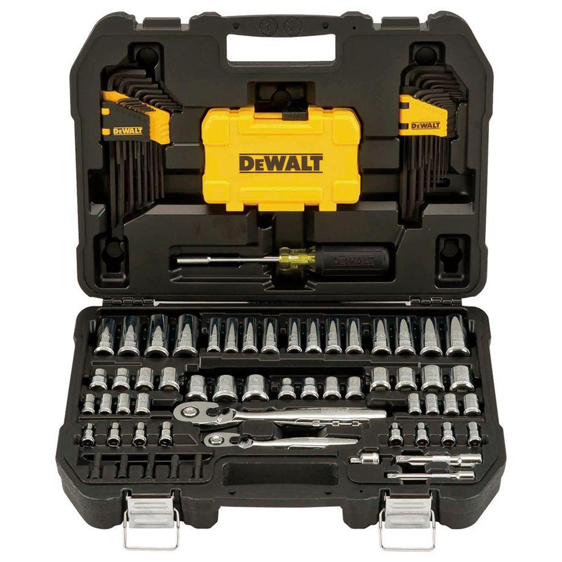 DeWalt 108 Piece Drive Mechanics Tools Set - HPG Brands