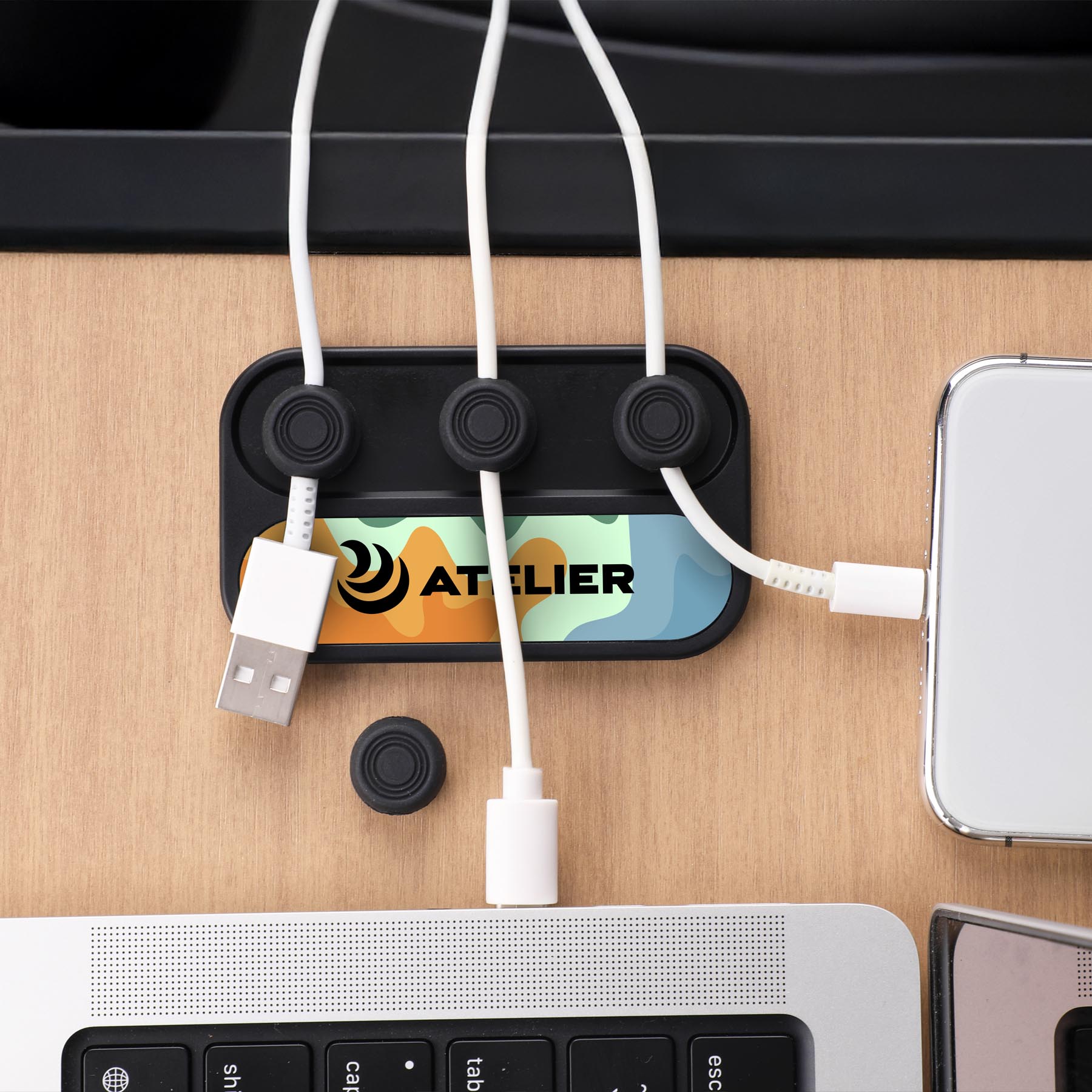 Wire Frame Desktop Cable Organizer - HPG Brands