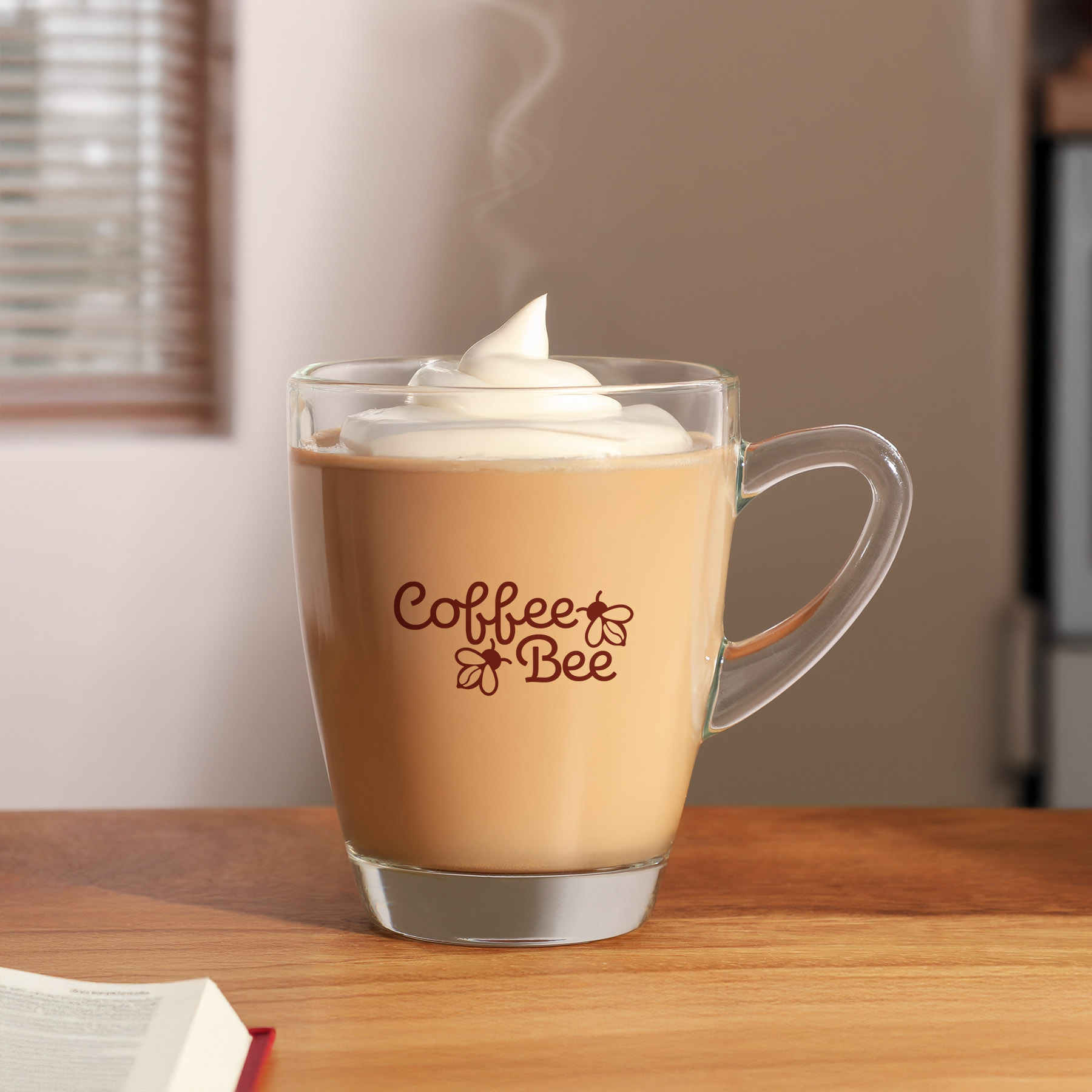 Amista 11 oz Glass Bistro Mug