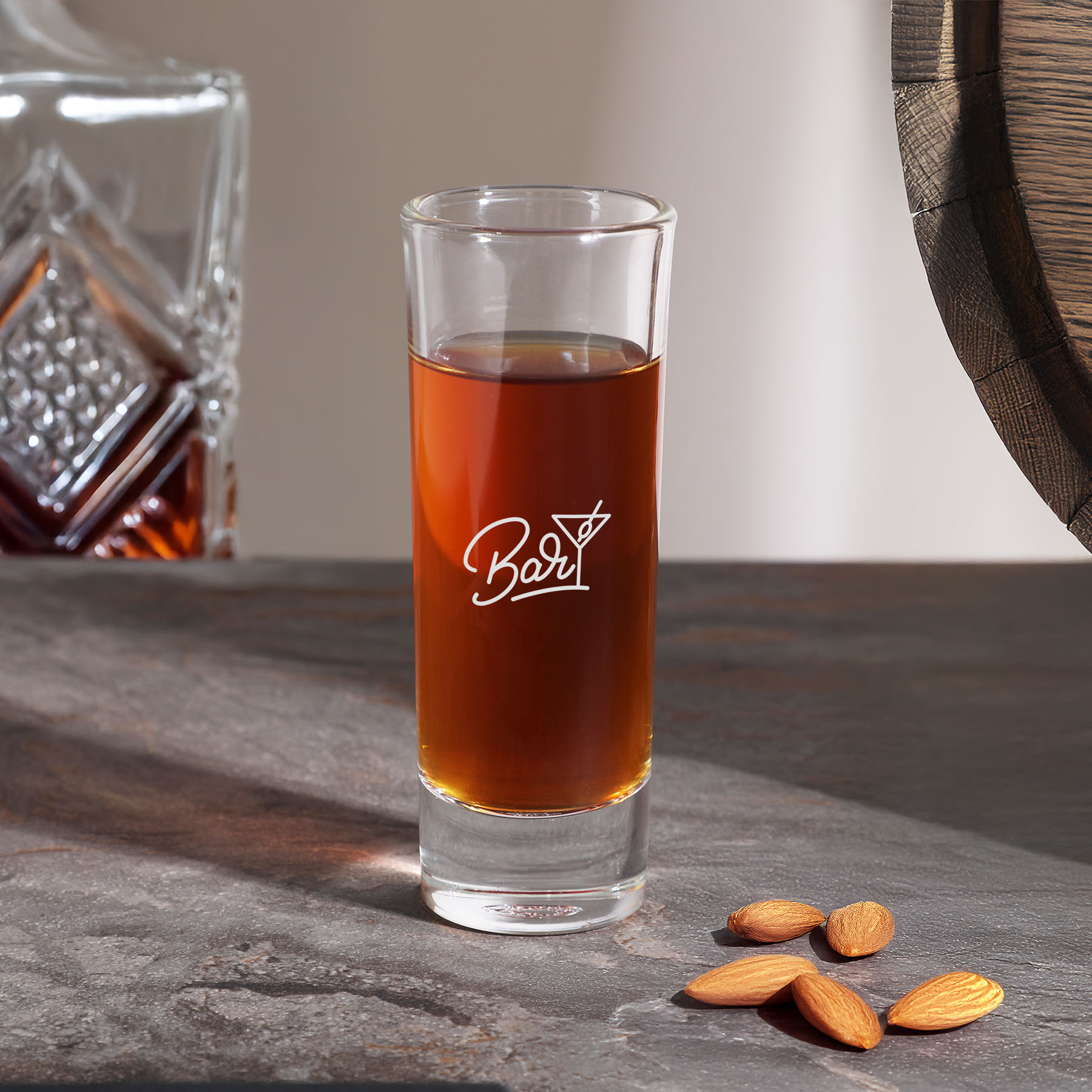 Padre 2 oz Tall Shot Glass