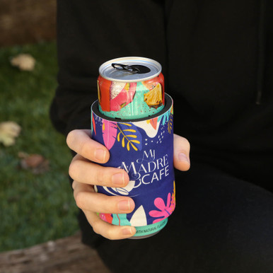 Fancy Edge Slap Can Koozie Sleeves