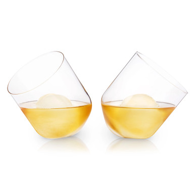 Amazon.com | Viski Admiral Crystal Whiskey Tumbler Set of 2