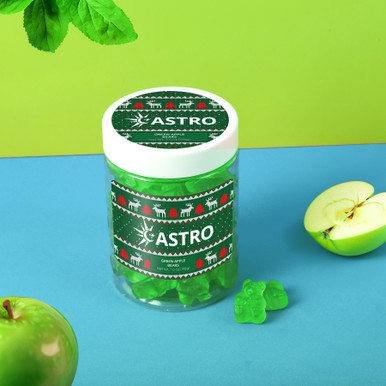 Albanese® Green Apple Gummi Bears: Large Jar - HPG Brands