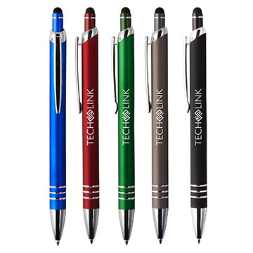 Venice Velvet-Touch Aluminum Stylus Pen - HPG Brands