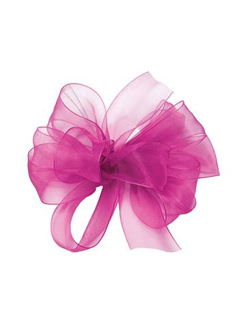 Sheer Fuchsia Ribbon