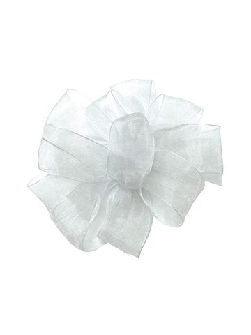 Sheer White Ribbon