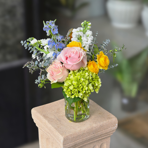 A touch of pastels