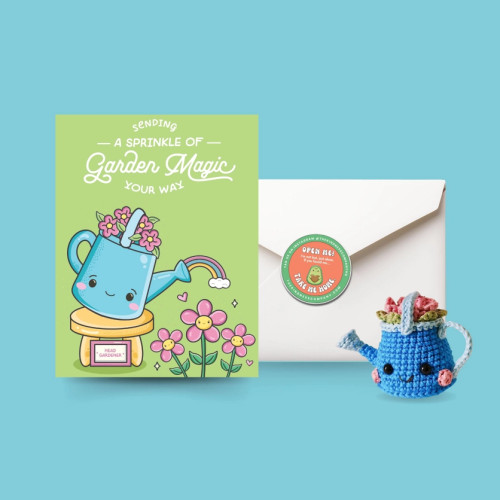 Whisper The Watering Can Greeting Card Whisper The Watering Can Greeting Card