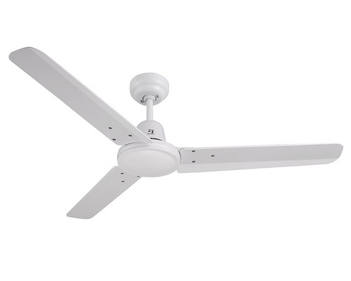 122cm 48inch White Ceiling Fan 60W 3 Speed J-Hook