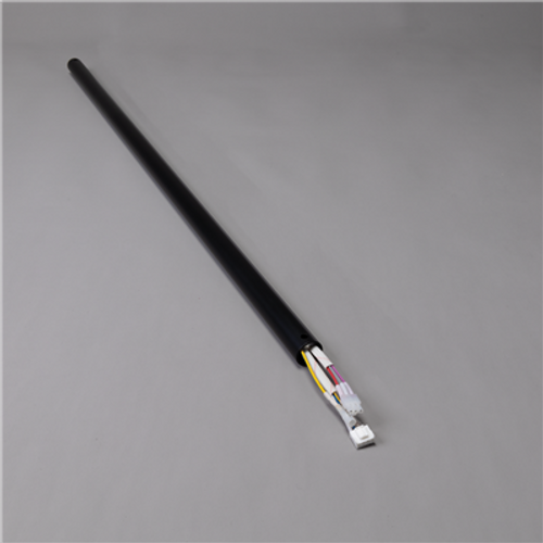 Black 90cm Downrod And Wiring Loom For Ceiling Fan