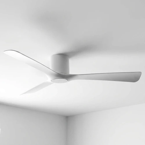 132cm 52-inch White DC Ceiling Fan Remote Control WiFi Modern 3 Blade