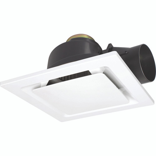 Light: SARICO-II Square Exhaust Fan - WHITE