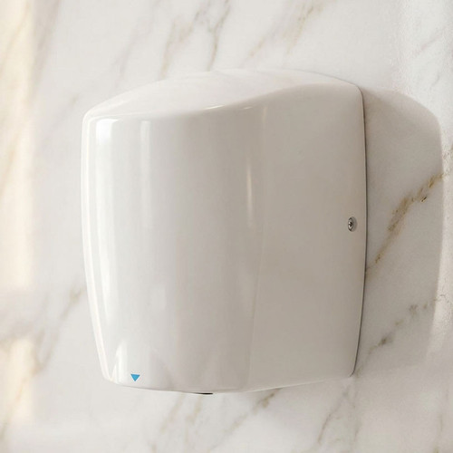 Hand Dryer White Aluminium 29cm 900W