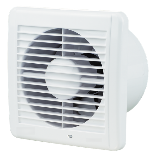White Exhaust Fan 16W IP34 17cm x 14cm