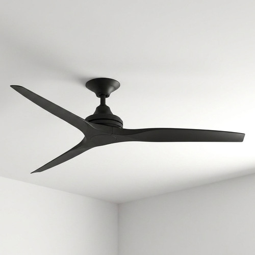 152cm 60-inch Black AC Ceiling Fan 3 Speed 80W