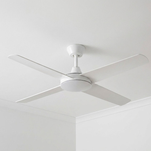132cm 52-inch White AC Ceiling Fan 3 Speed 58W