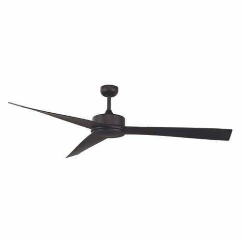 167cm 66inch Bronze 5 Speed Ceiling Fan With Remote Control 50W
