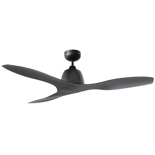 122cm 48inch Matte Black Ceiling Fan 50W 3 Speed