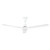 122cm 48inch Ceiling Fan 55W White 3 Speed J-Hook