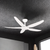 142cm 56-inch White DC Ceiling Fan Remote Control 35W 6 Speed
