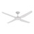 132cm 52-inch White DC Ceiling Fan Remote Control 4 Blade 26W