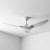 Mannoia 122cm 48-inch White DC Ceiling Fan Remote Control 3 Blade 25W