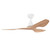 132cm 52-inch White-Ashwood DC Ceiling Fan Remote Control Blade 31W 6 Speed