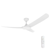 142cm 56-inch White DC Ceiling Fan Remote Control Convertible 3-4-5 Blades 38W