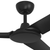 142cm 56-inch Black DC Ceiling Fan Remote Control Convertible 3-4-5 Blades 40W