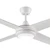 132cm 52-inch White AC Ceiling Fan 4 Blade 58W With 3000K 18W Light
