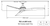 Noble 152cm 60-inch Nickel-Black AC Ceiling Fan 3 Blade 80W 3 Speed