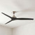 Noble 152cm 60-inch Nickel-Black AC Ceiling Fan 3 Blade 80W 3 Speed