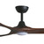 152cm 60-inch Black-Walnut DC Ceiling Fan Light Remote Control 3 Blade 39W