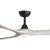 183cm 72-inch Black-Oak DC Ceiling Fan Light Remote Control 3 Blade 39W