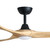 152cm 60-inch Black-Timber DC Ceiling Fan Light Remote Control 3 Blade 39W