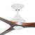 152cm 60-inch White-Koa AC Ceiling Fan With Light 3 Blade 80W