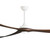 254cm 100-inch White-Walnut DC Ceiling Fan Light Remote Control 3 Blade 50W