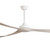 254cm 100-inch White-Oak DC Ceiling Fan Remote Control 3 Blade 50W 6 Speed