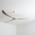 Domenech 254cm 100-inch White-Oak DC Ceiling Fan Remote Control 3 Blade 50W 6 Speed