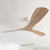 152cm 60-inch White-Ashwood DC Ceiling Fan Remote Control 3 Blade 35W 6 Speed